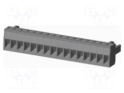 Connector: pluggable terminal block; plug; female; straight; grey