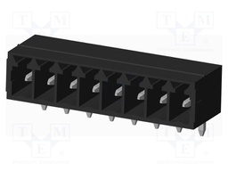 Connector: pluggable terminal block; socket; male; on PCBs