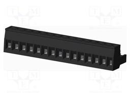 Connector: pluggable terminal block; plug; female; straight; 300V