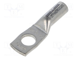 Tip: ring tube; M10; 25mm2; crimped; for cable; tinned; copper