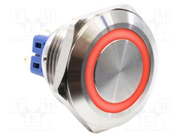 Switch: vandal resistant; Pos: 2; on panel