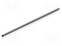 Connector: pin strips; pin header; male; PIN: 43; 2mm; THT; 1x43