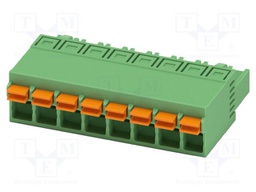 PCB connector, nominal cross section: 2.5 mm?, color: green,
