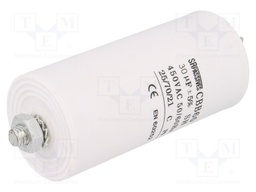 Capacitor: motors, run; 30uF; 450V; Ø45x90mm; -25÷70°C; ±5%; 3000h