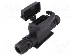 Enclosure: for rectangular connectors; Han Eco B; size 16B; M40