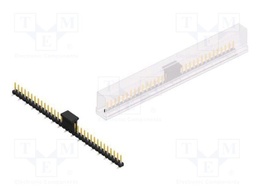 Connector: pin strips; pin header; male; PIN: 33; 2.54mm; SMT; 1x33