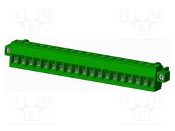 Connector: pluggable terminal block; plug; female; straight; 12A
