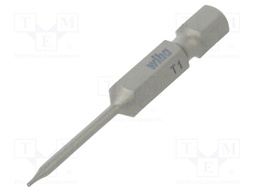 Screwdriver bit; Torx®; TX01; Overall len: 50mm