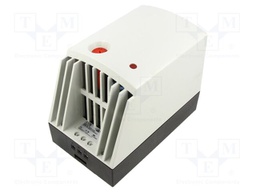 Heating element: blower; heating,semiconductor,with thermostat