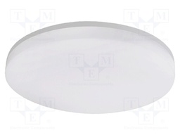 Lamp: plafond; 230VAC; 30W; 3225lm; 120°; 4000K; CRImin: 80; IP54