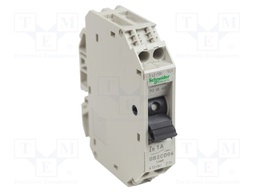 Motor breaker; 250VAC; DIN; Electr.connect: screw terminals; IP20