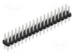 Connector: pin strips; pin header; male; PIN: 36; 2mm; THT; 2x18