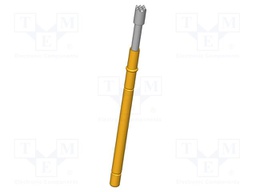 Test needle; Operational spring compression: 4mm; 8A; Ø: 1.8mm