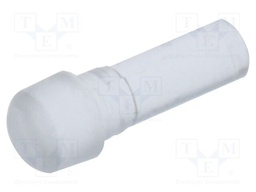 Fiber for LED; round; Ø2.2mm; Front: flat; straight; IP68