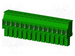 Connector: pluggable terminal block; plug; female; angled 90°