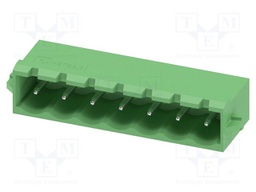 PCB headers, nominal cross section: 2.5 mm2, color: green, n