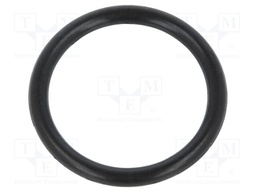 O-ring gasket; NBR; D: 1.5mm; Øint: 12mm; black; -30÷100°C