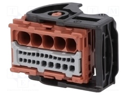 Connector: automotive; CMC; plug; female; Size: 2,8/1,5/0,635mm