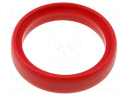 Marker; for XLR connectors; red