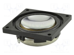 Loudspeaker; miniature; 5W; 8Ω; 40.1x40.1x14.5mm; 20kHz; Ø: 40.1mm