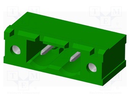 Connector: pluggable terminal block; socket; male; angled 90°