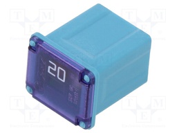 Fuse: fuse; 20A; 58VDC; automotive; 12x14.1x15.9mm