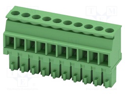 PCB connector, nominal cross section: 1.5 mm?, color: green,
