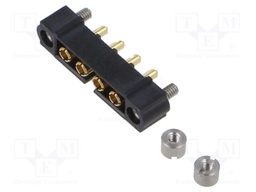 Connector: wire-wire/PCB; socket; male; PIN: 4; Datamate; 20A; THT