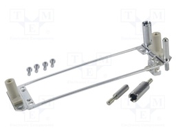 DIN-Power retaining frame