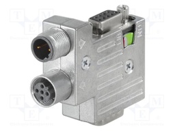 Connector: D-Sub; straight; screw; Type: PROFIBUS