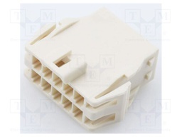 Connector: wire-wire; plug; Ultra-Fit; PIN: 10; straight; crimped