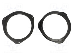 Spacer ring; 165mm; Peugeot; Peugeot Boxer; 2pcs; PETG