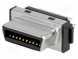 Connector: PCB-cable/PCB; PIN: 20; plug; female; soldering