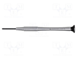 Screwdriver; slot; precision; 0,8x0,15mm; Blade length: 14mm