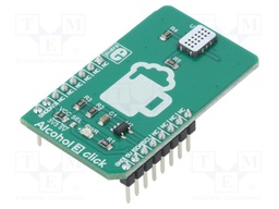 Click board; alcohol sensor; I2C; MiCS-5524; mikroBUS connector