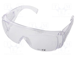 Safety spectacles; Lens: transparent; Protection class: S