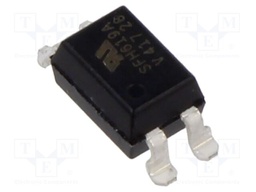 Optocoupler; SMD; Ch: 1; OUT: Darlington; Uinsul: 5.3kV; Uce: 300V