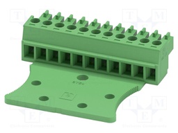 PCB connector, nominal cross section: 1.5 mm2, color: green,