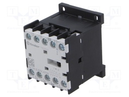 Contactor: 4-pole; for DIN rail mounting; 6K; IP20