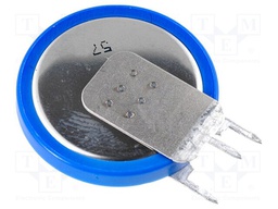 Battery: lithium; 3V; CR2430,coin; 3pin,for PCB; Ø24.5x3mm; 280mAh