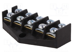 Terminal block; screw terminal; ways: 5; 10mm2; terminals: 10; 57A