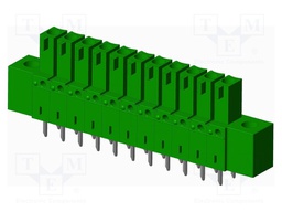 Connector: pluggable terminal block; socket; female; straight