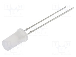 LED; red,green; 5mm; 180°; Front: convex; 2.1÷2.6VDC,2.9÷3.4VDC
