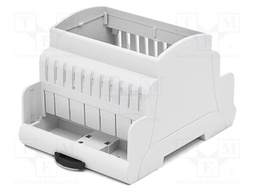 Enclosure: for DIN rail mounting; No.of mod: 4