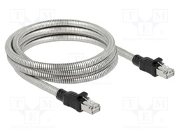 Patch cord; U/FTP; Cat: 6a; RJ45 plug,both sides; Cu; 5m; LSZH