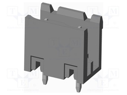 Connector: pluggable terminal block; socket; male; on PCBs