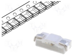 LED; SMD; 2810; green; 36÷70mcd; 2.8x1.2x0.8mm; 110°; 2.1÷2.5V; 20mA