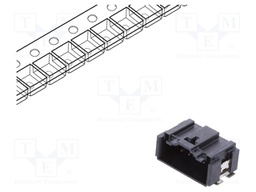 Connector: wire-board; Minitek MicroSpace; socket; male; PIN: 10