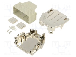 Enclosure for connectors: D-Sub; D-Sub 15pin,D-Sub HD 26pin