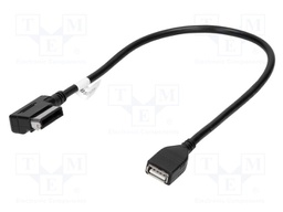 Aux adapter; USB A socket,MMI 3G plug; Audi,Seat,Škoda,VW